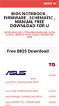 Mobile Screenshot of bios-notebook.com